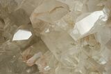 Clear Quartz Crystal Cluster - Brazil #250390-2